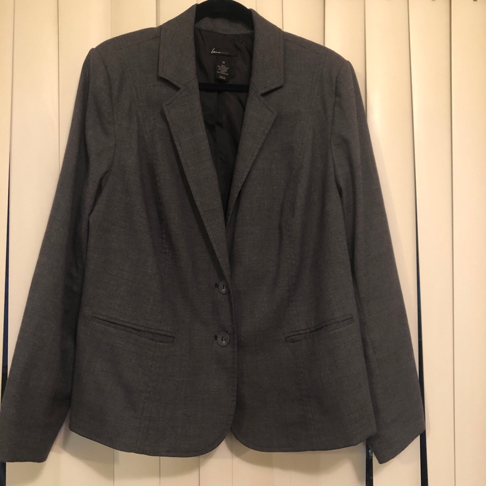 Lane Bryant Gray Blazer